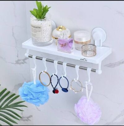 Bathroom Wall Mounted Multifunctional Shelf - Image 7