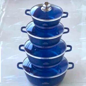 5pcs Ceramic Coated Cookware pot Set