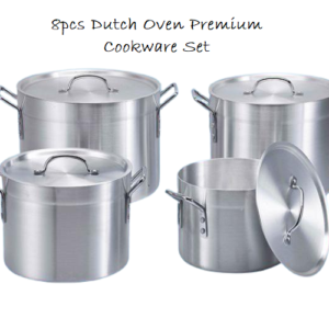 8pcs Dutch Oven Premium Cookware Set