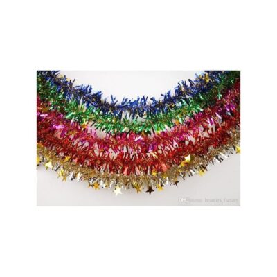 12pcs Deluxe Colorful Christmas Tree Tinsel Garland - Image 7