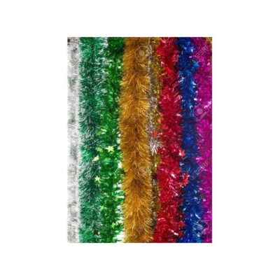 12pcs Deluxe Colorful Christmas Tree Tinsel Garland - Image 8