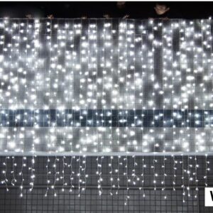 480 Bulbs Waterfall Christmas Curtain Lights