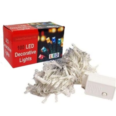 Christmas Light Bulbs 100 Led Light - Multi color - Image 4