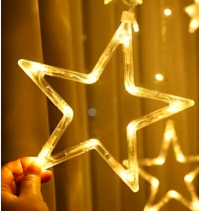 Christmas Star LED Curtain Light - Image 5