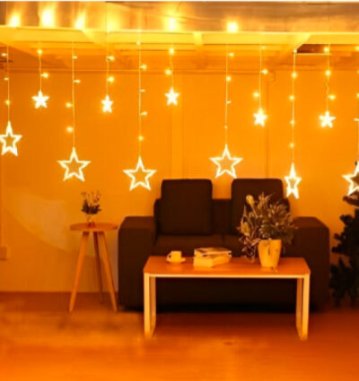 Christmas Star LED Curtain Light - Image 3