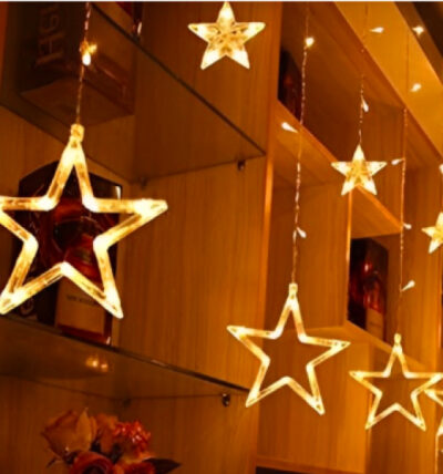 Christmas Star LED Curtain Light - Image 2