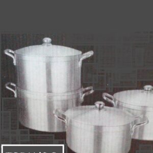 8pcs Large Tornado Aluminum Cookware Set