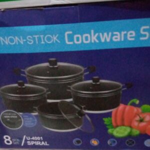 8pcs Ultimate Non-Stick Cookware Set