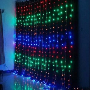 500 Bulbs Multicolor Waterfall Christmas Light