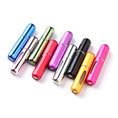 10ml Pocket Size Refillable Perfume Spray Bottle Black - Image 2