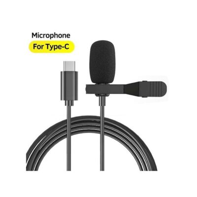 Type C Lavalier Lapel Recording Microphone For Android