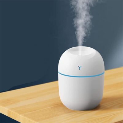 250ml USB Humidifier White Plus Free 10ml Essential Oil - Image 2