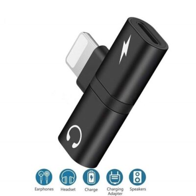 iPhone Charging & Earphone 2 In 1 Adapter For Iphone