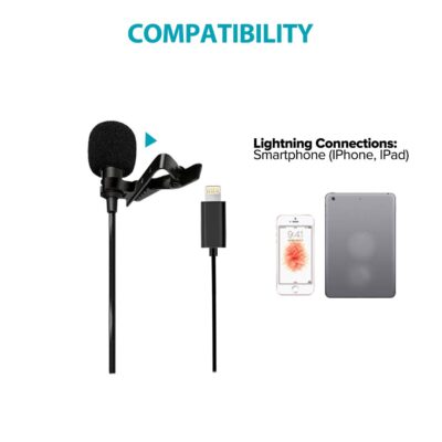 Iphone Lavalier Lapel Recording Microphone - Image 3