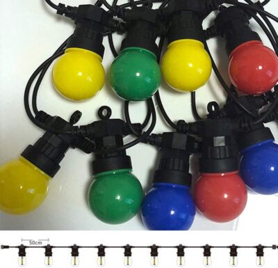 Multicolor String Connectable G50 Festoon Light Bulbs. - Image 3