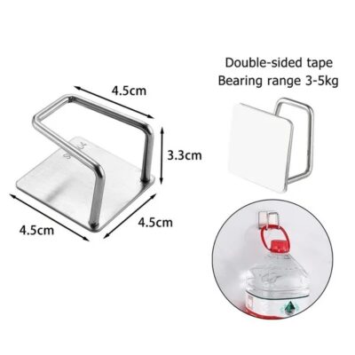 Multipurpose Stainless Steel Kitchen Sponge Holder - Image 5