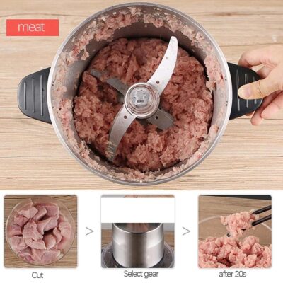 Mr. Steel Stainless Electric Yam Pounder Meat Grinder - Image 7