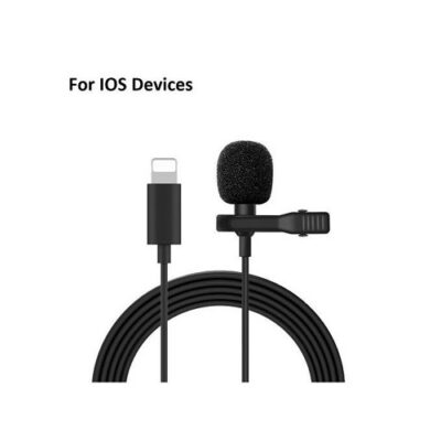 Iphone Lavalier Lapel Recording Microphone