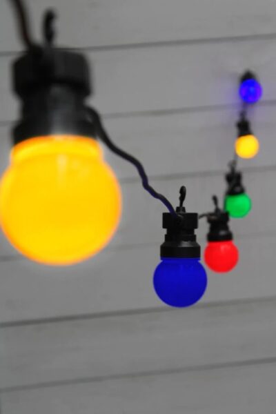 Multicolor String Connectable G50 Festoon Light Bulbs. - Image 5