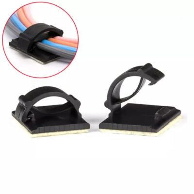 Adhesive Cable Wire Organizer Large Clips - Image 4