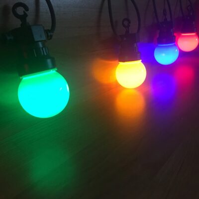 Multicolor String Connectable G50 Festoon Light Bulbs. - Image 7