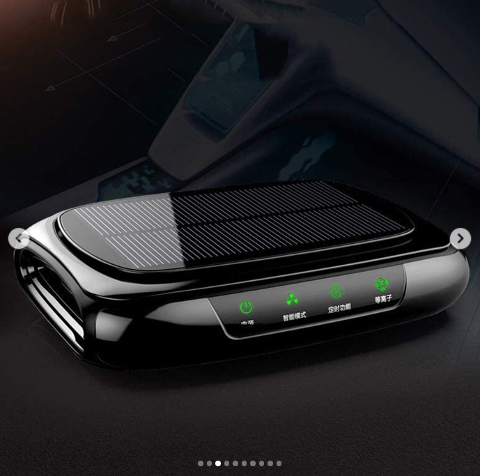 Solar Car Air freshener Diffuser. Free 100ml Essential Oil - Image 7