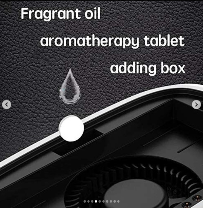 Solar Car Air freshener Diffuser. Free 100ml Essential Oil - Image 9