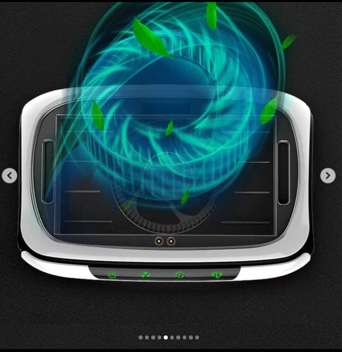 Solar Car Air freshener Diffuser. Free 100ml Essential Oil - Image 6