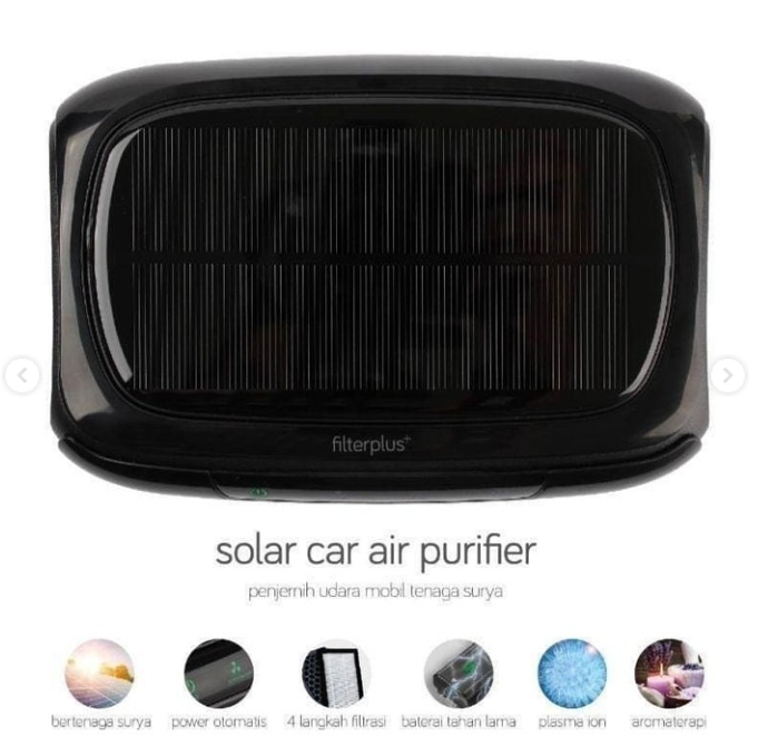 Solar Car Air freshener Diffuser. Free 100ml Essential Oil - Image 4