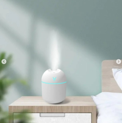 250ml USB Humidifier White Plus Free 10ml Essential Oil - Image 5