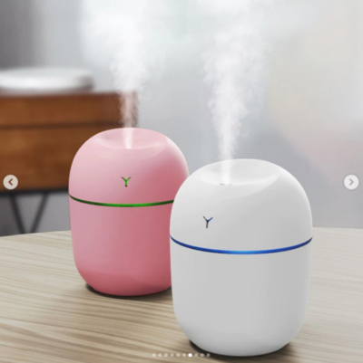 250ml USB Humidifier White Plus Free 10ml Essential Oil - Image 9