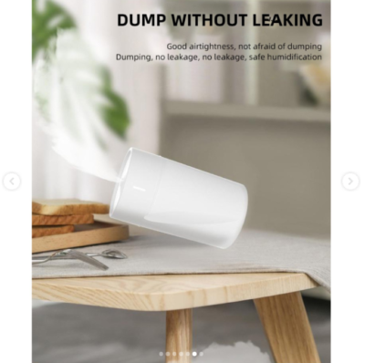 260ml USB Humidifier White Plus Free 10ml Essential Oil - Image 2