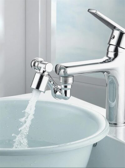 Universal 1080° Rotation Extender Faucet Splash for Kitchen