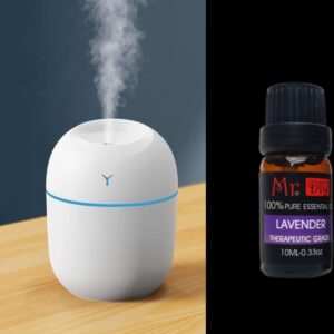 250ml USB Humidifier White Plus Free 10ml Essential Oil