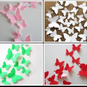 12pcs Wall Sticker Magnetic Butterflies Home Wall Decor