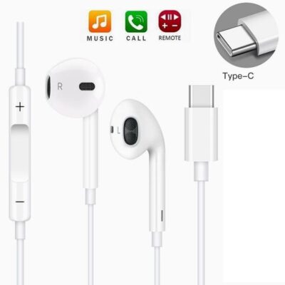 Type C Wired Earphone In-Ear Noise Cancelling Headphones