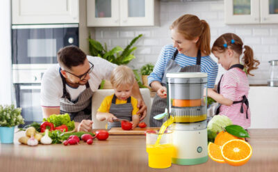 Stainless Steel Electric Citrus Fruit Juicer Squeezer - Image 4