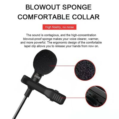 Type C Lavalier Lapel Recording Microphone For Android - Image 9