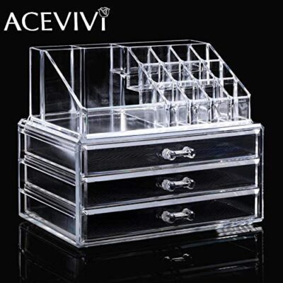 Cosmetic Makeup And Jewelry Storage Case Display - Image 4