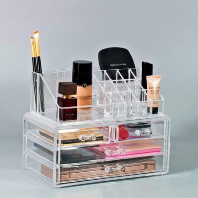 Cosmetic Makeup And Jewelry Storage Case Display - Image 3