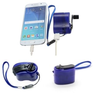 USB Emergency Digital Phone Crank Hand Charger