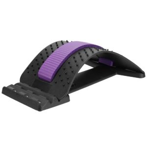 Spine Stretcher And Back Massager – purple