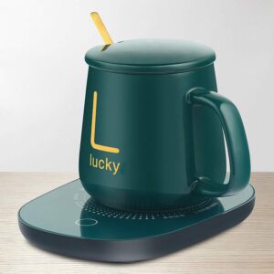 Electric USB Coffee Mug Warmer – Green