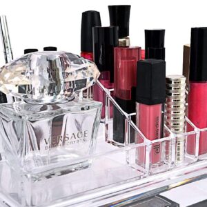 Cosmetic Makeup And Jewelry Storage Case Display