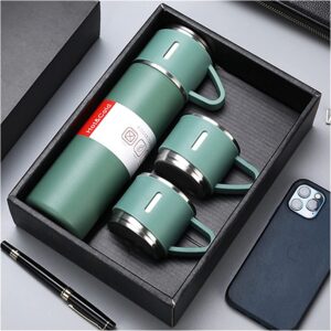 500ml Thermos Water Bottle Vacuum Flask – Green