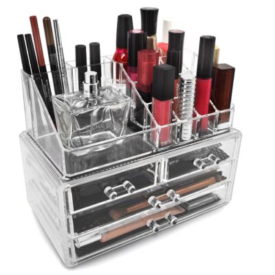 Cosmetic Makeup And Jewelry Storage Case Display - Image 10