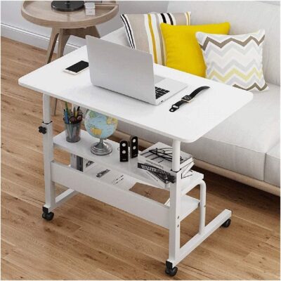 Adjustable Portable Laptop Desk With Wheels - Image 5