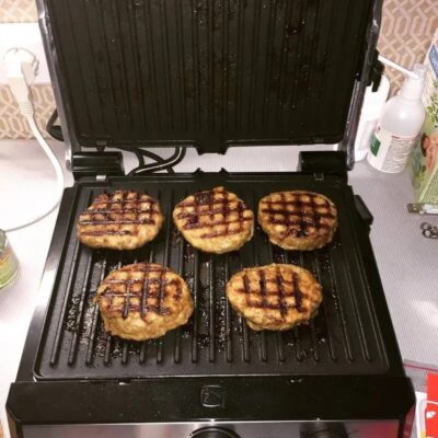 Non-stick Electric Stainless Steel Grill Maker - Image 7