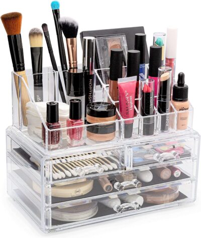 Cosmetic Makeup And Jewelry Storage Case Display - Image 5