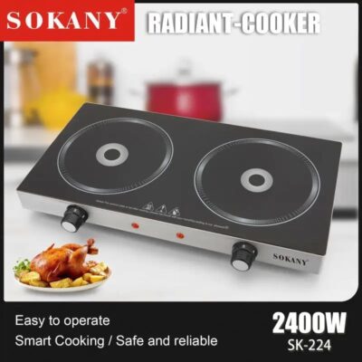 2400W Glass Ceramic Electric Cooker - Image 3